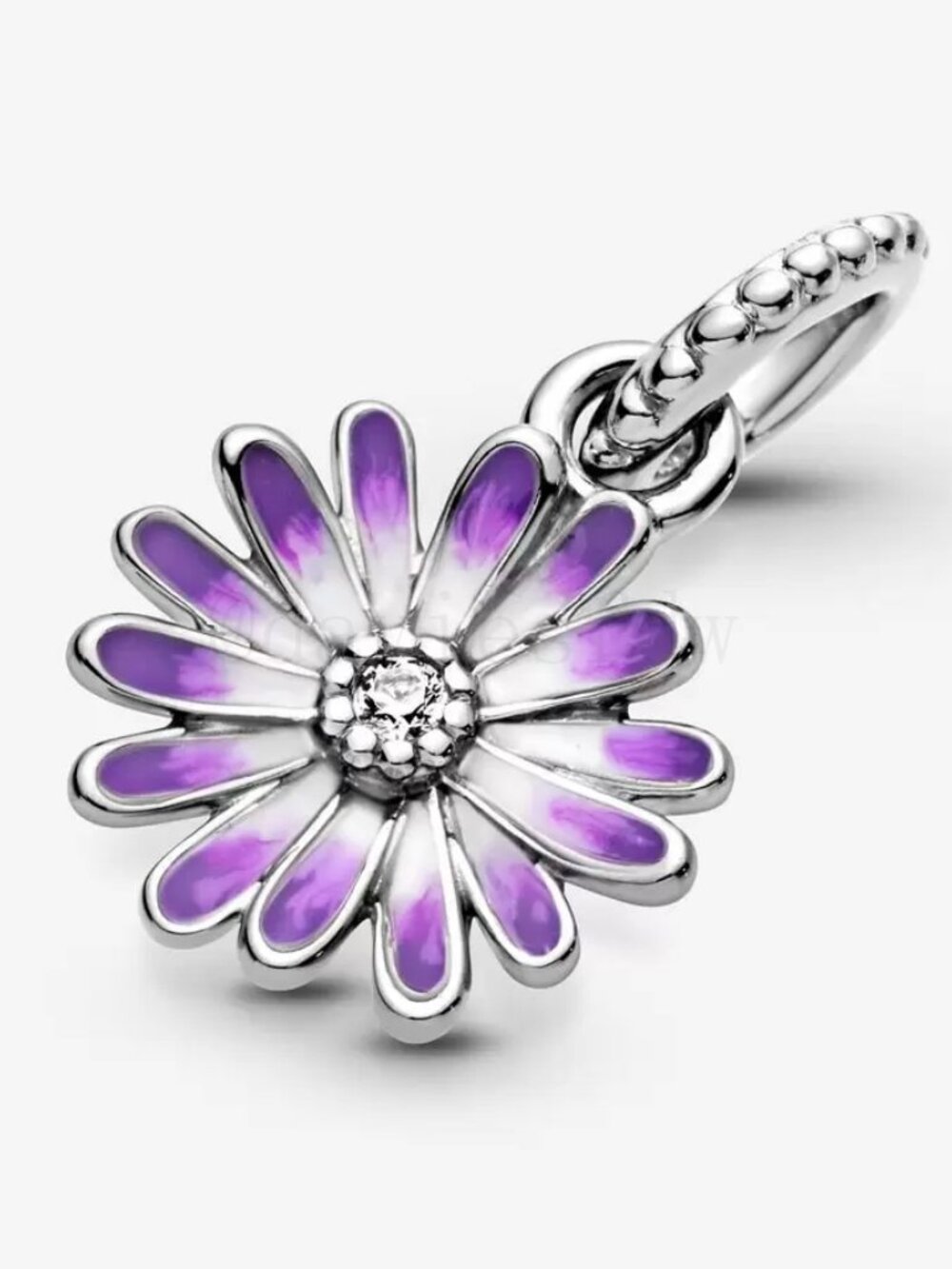 Pandora Purple Daisy Dangle Charm View 3